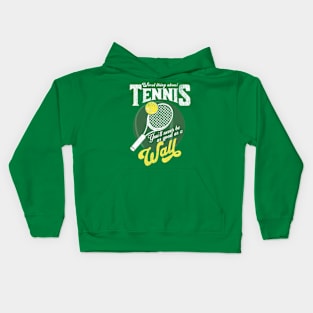 Funny Tennis Joke Kids Hoodie